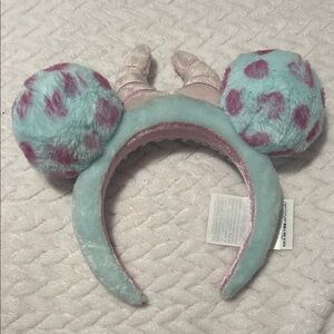 Disney Soft Blue and Purple Plush Headband